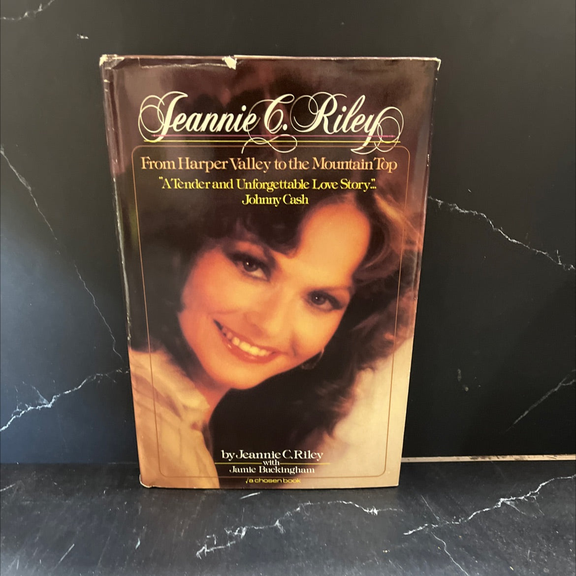SIGNED from harper valley to the mountain top book, by jeannie c. riley with jamie buckingham, 1981 Hardcover image 1
