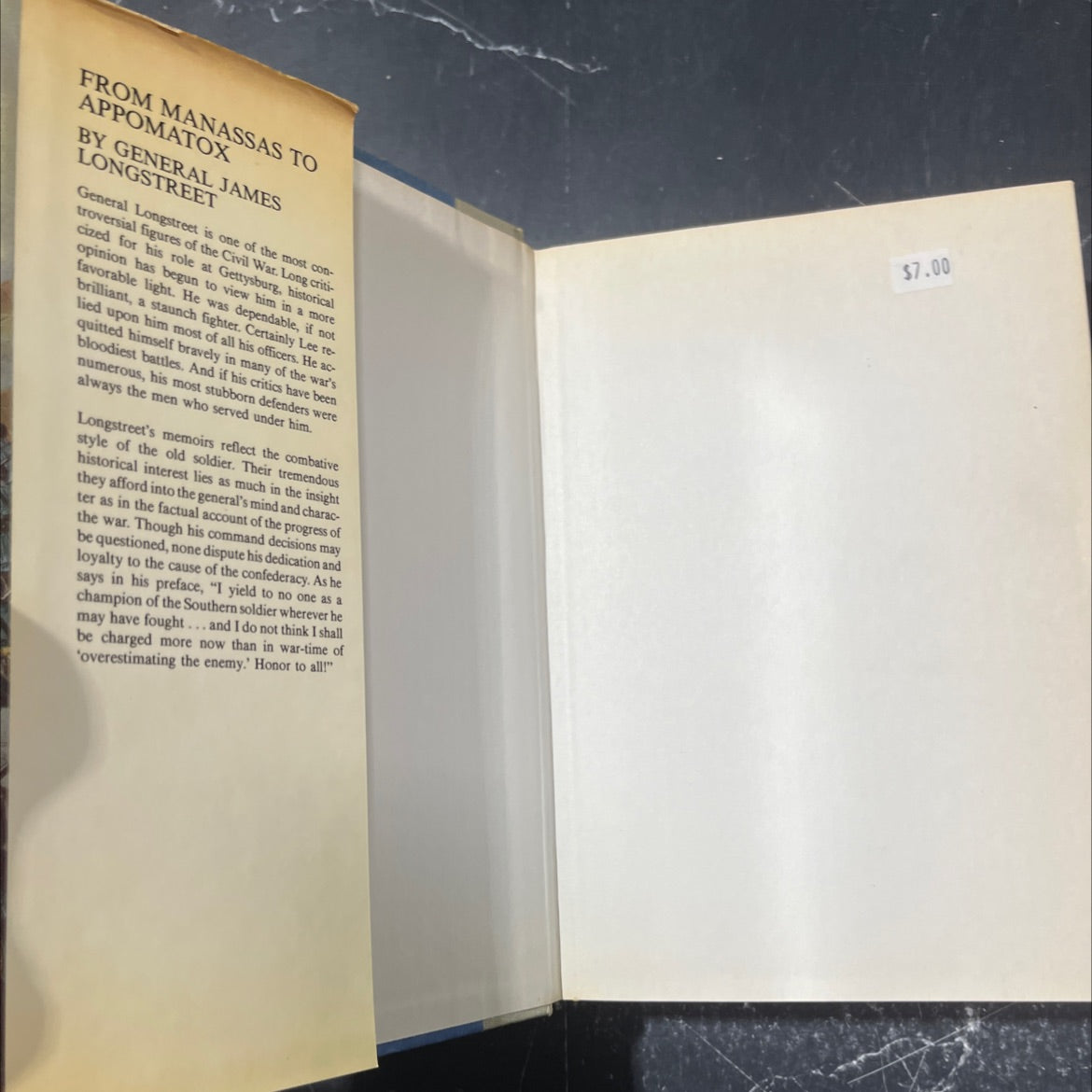 from manassas to appomattox memoirs of the civil war in america book, by james longstreet, 1984 Hardcover image 4