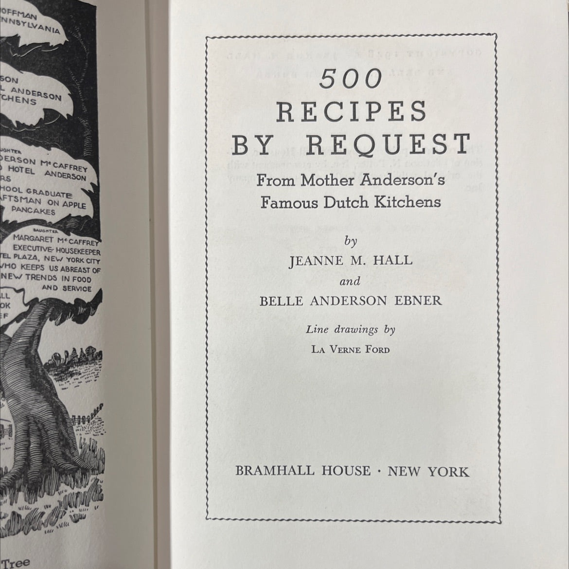 from mother anderson's famous dutch kitchens book, by jeanne m. hall and belle anderson ebner, 1948 Hardcover image 2