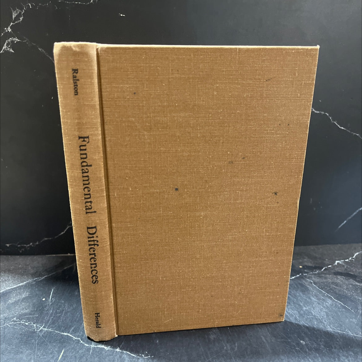 fundamental differences between the reorganized church and the church in utah book, by unknown, 1960 Hardcover image 1