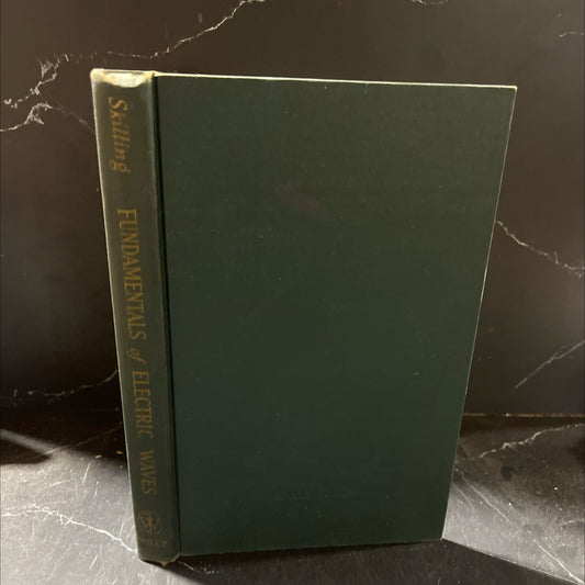 fundamentals of electric waves book, by hugh hildreth skilling, 1948 Hardcover image 1