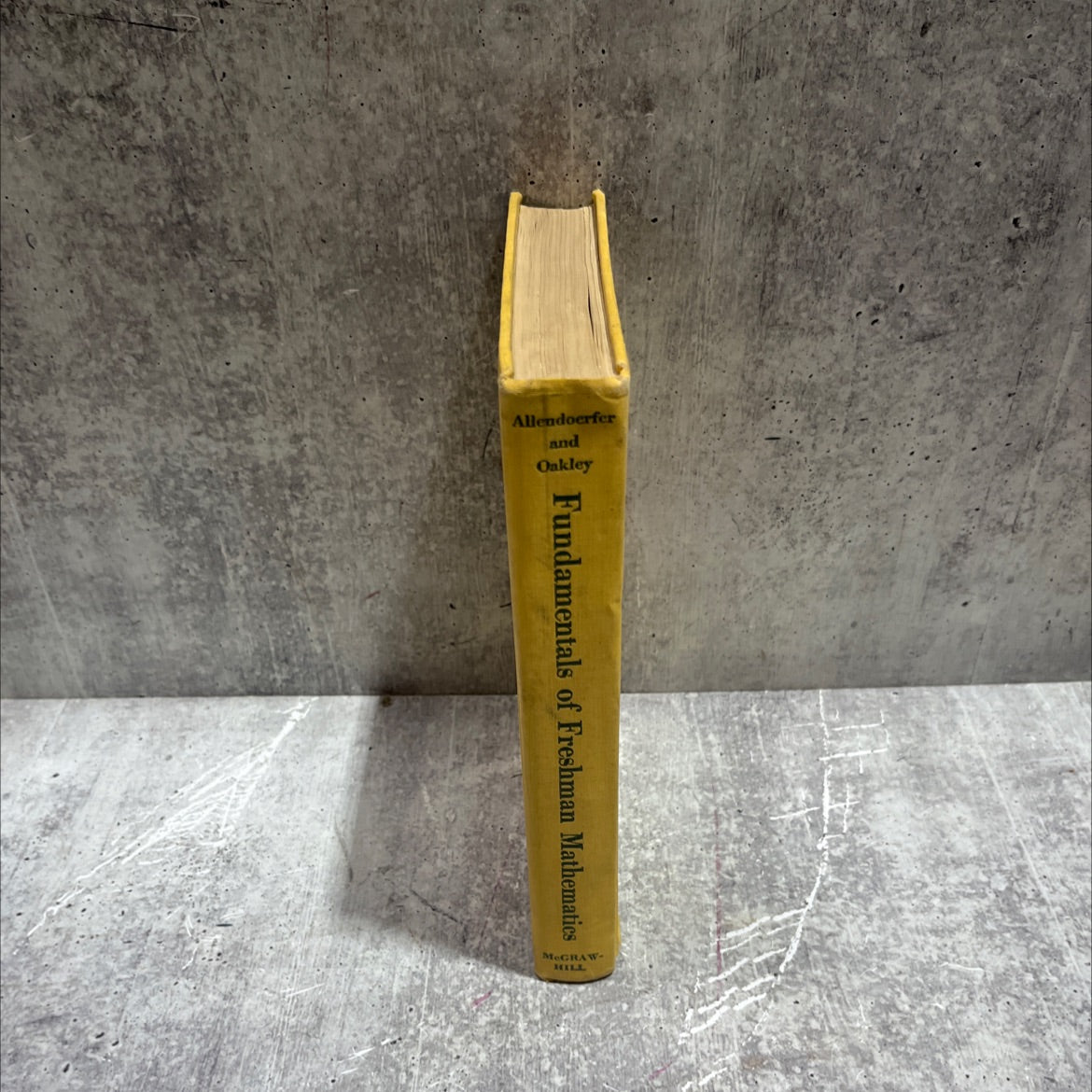 fundamentals of freshman mathematics book, by c. b. allendoerfer, c. o. oakley, 1959 Hardcover image 4