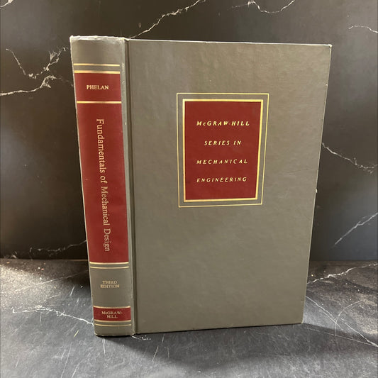 fundamentals of mechanical design book, by richard m. phelan, 1970 Hardcover image 1