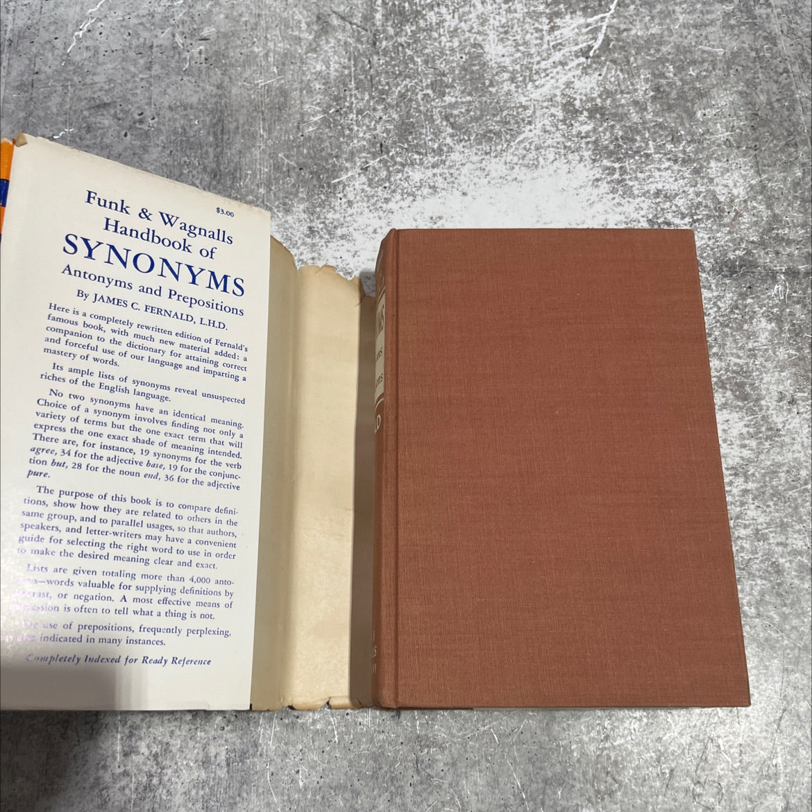 funk & wagnalls standard handbook of synonyms, antonyms, and prepositions book, by james c. fernald, 1947 Hardcover image 4
