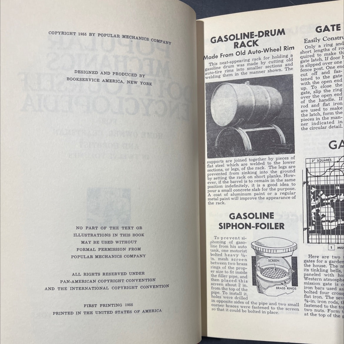 gate latch book, by unknown, 1955 Hardcover image 3