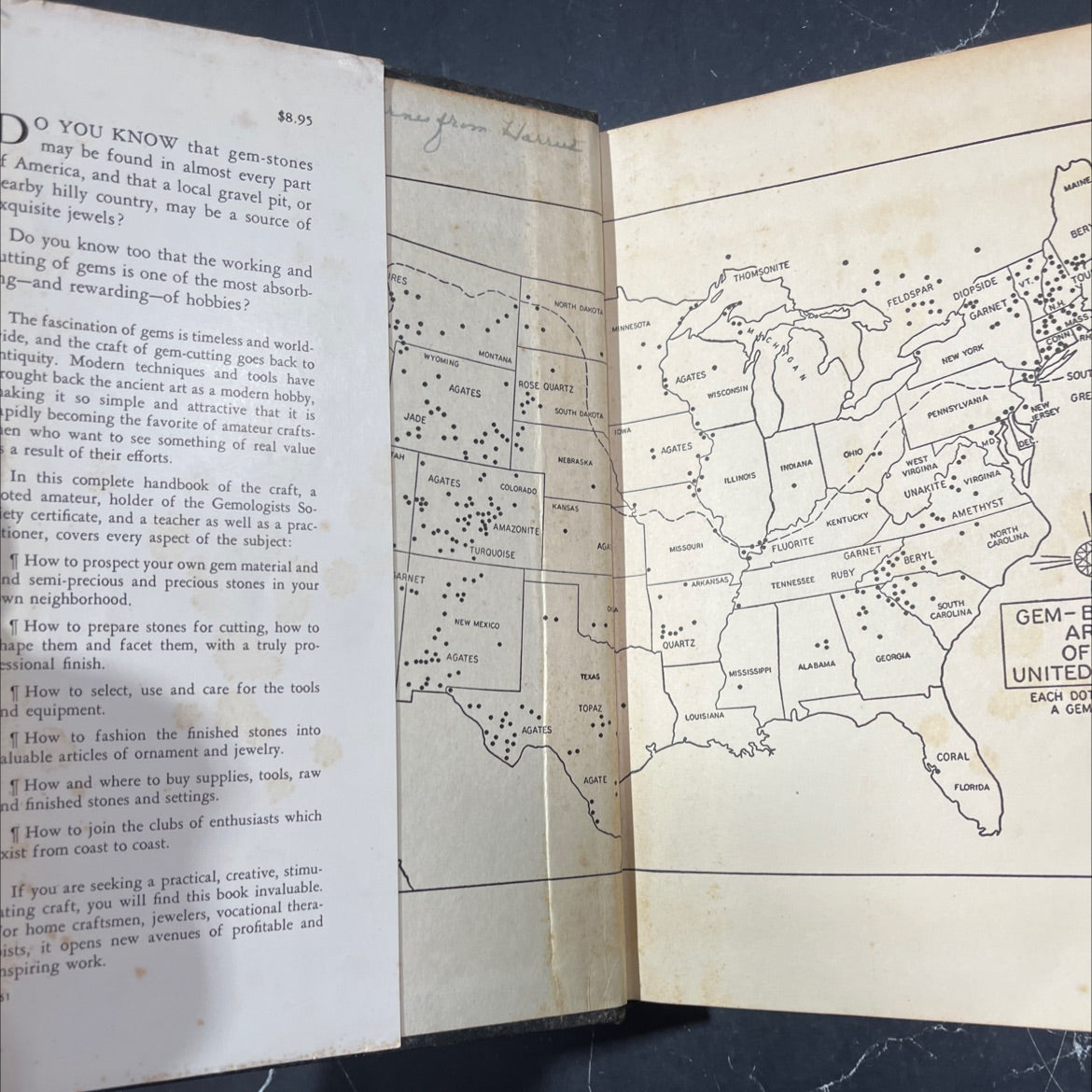 gem cutting a lapidary's manual book, by john sinkankas, 1955 Hardcover image 4