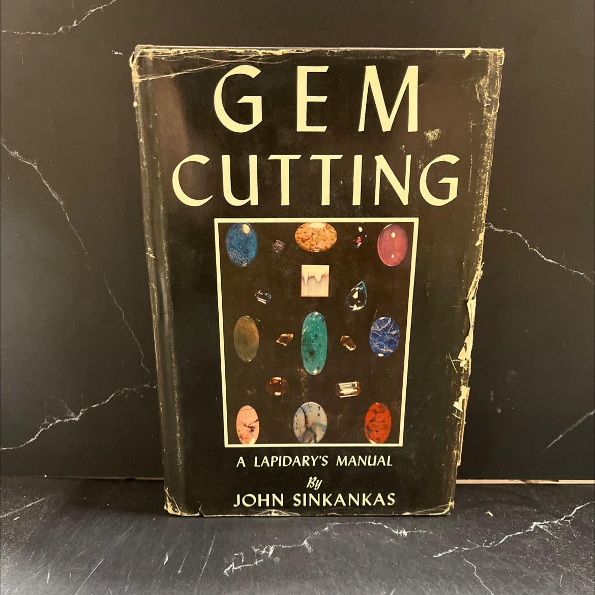 gem cutting a lapidary's manual book, by john sinkankas, 1955 Hardcover image 1