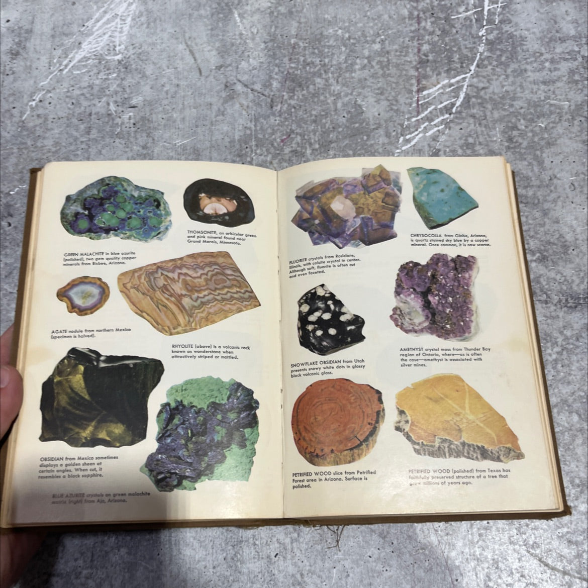 gem hunter's guide how to find and identify gem minerals book, by russell p. macfall, 1975 Hardcover image 4