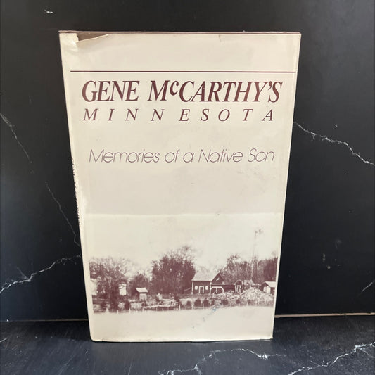gene mccarthy's minnesota memories of a native son book, by Eugene J. McCarthy, 1982 Hardcover image 1