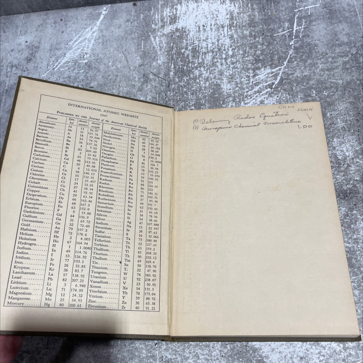 general and applied chemistry a brief college course book, by arnold j. currier, arthur rose, 1948 Hardcover image 3