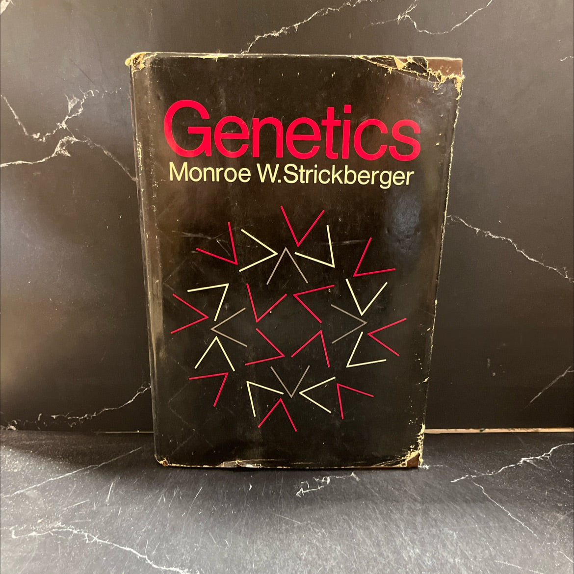genetics book, by Monroe W. Strickberger, 1968 Hardcover image 1