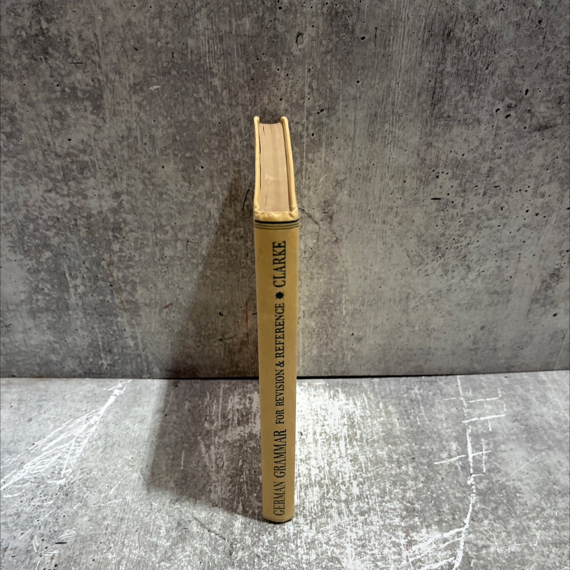 german grammar for revision and reference book, by f. clarke, 1966 Hardcover image 4