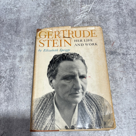 gertrude stein her life and work book, by elizabeth sprigge, 1946 Hardcover image 1
