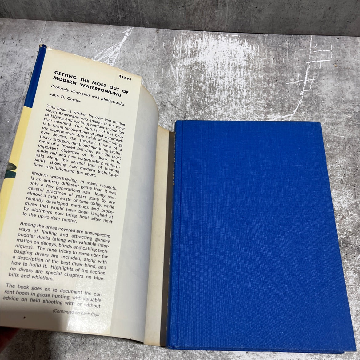 getting the most out of modern waterfowling book, by john o. cartier, 1974 Hardcover image 4