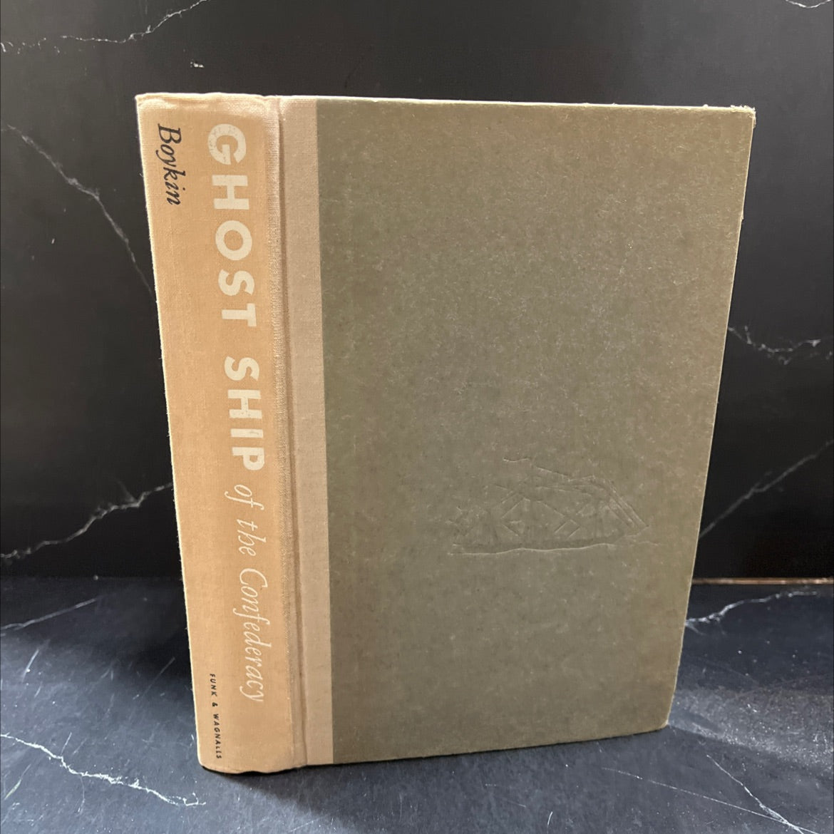 ghost ship of the confederacy the story of the alabama and her captain raphael semmes book, by Edward Boykin, 1957 image 1
