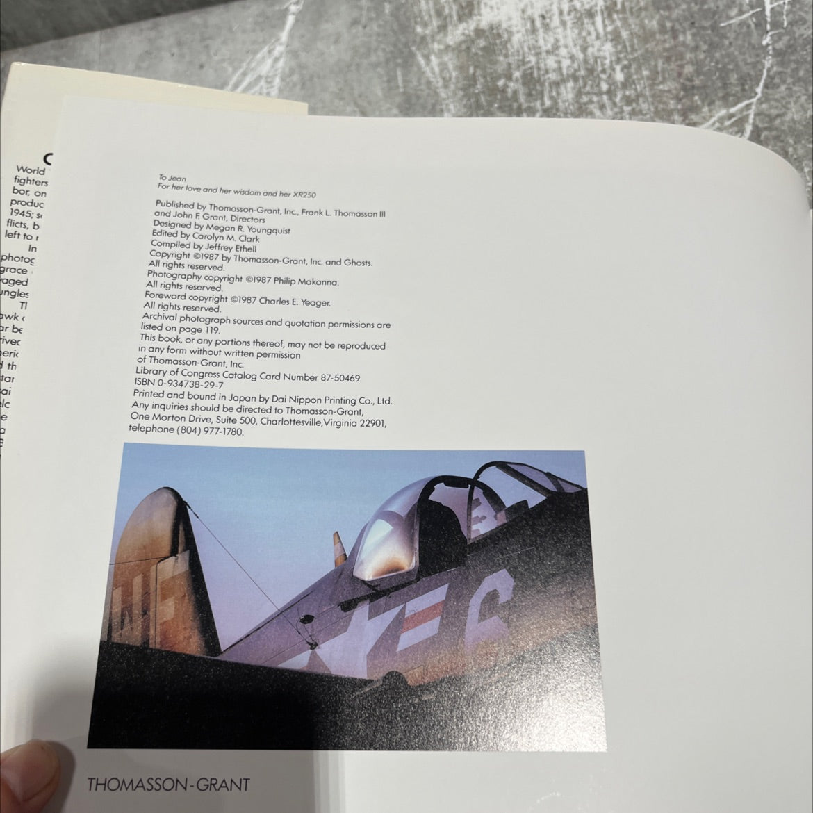 ghosts vintage aircraft of world war ii book, by philip makanna, 1987 Hardcover image 3