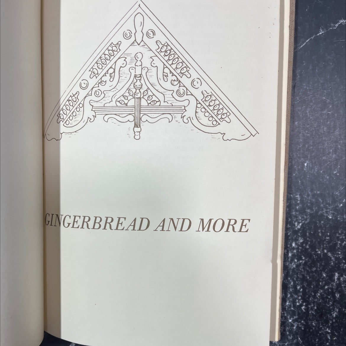 gingerbread and more book, by unknown, 1977 Hardcover image 2