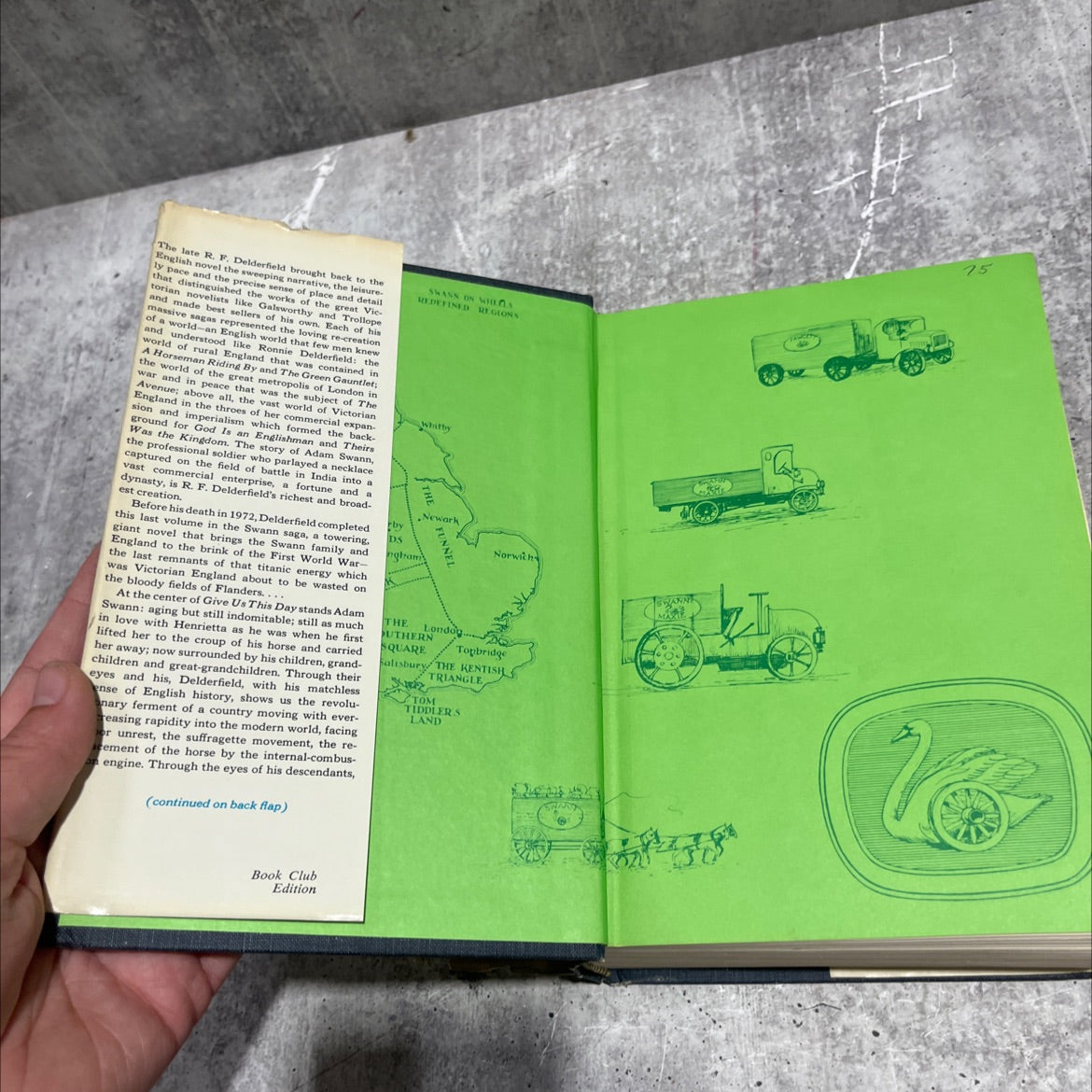 give us this day book, by r.f. delderfield, 1973 Hardcover image 4