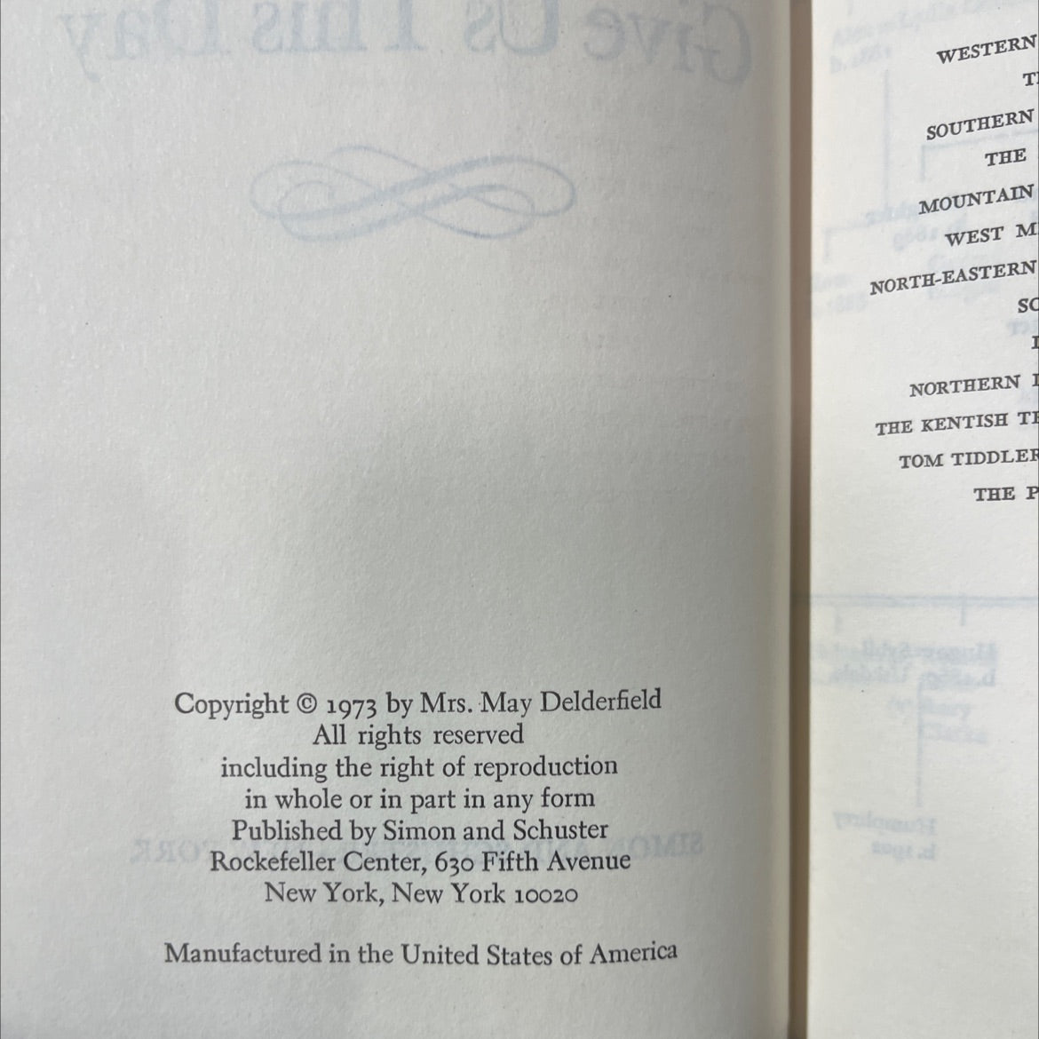 give us this day book, by R.F. Delderfield, 1973 Hardcover image 3