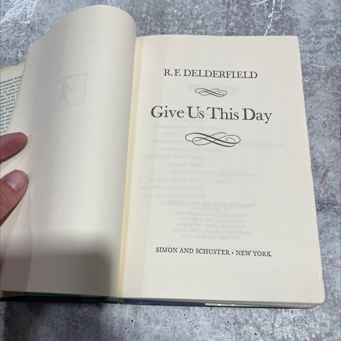 give us this day book, by r.f. delderfield, 1973 Hardcover image 2