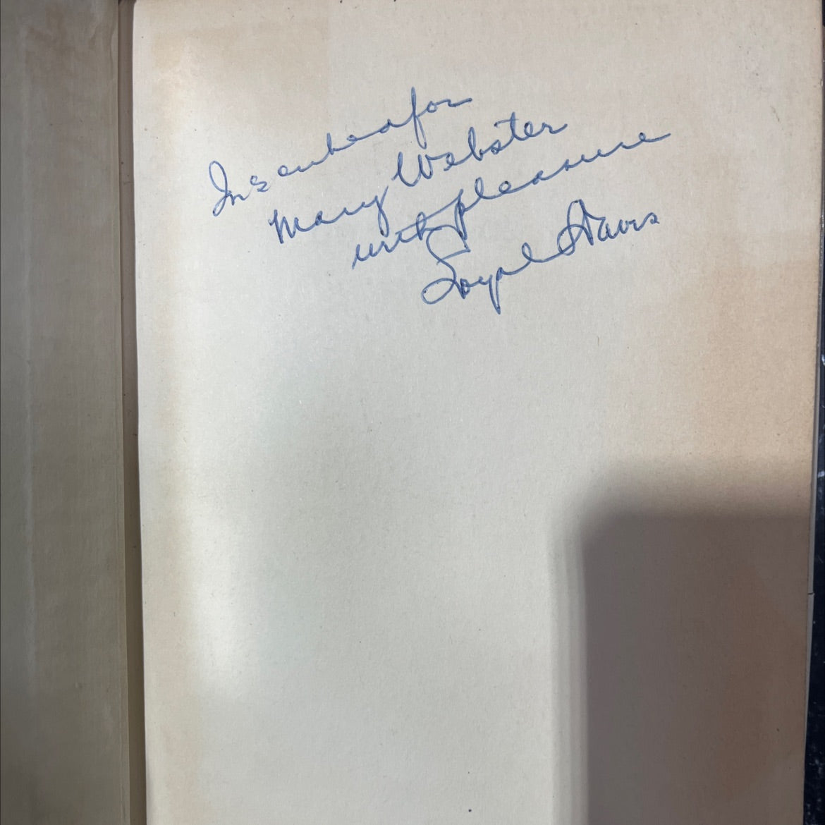 SIGNED go in peace book, by loyal davis, 1954 Hardcover, First Edition, Rare, Vintage image 4