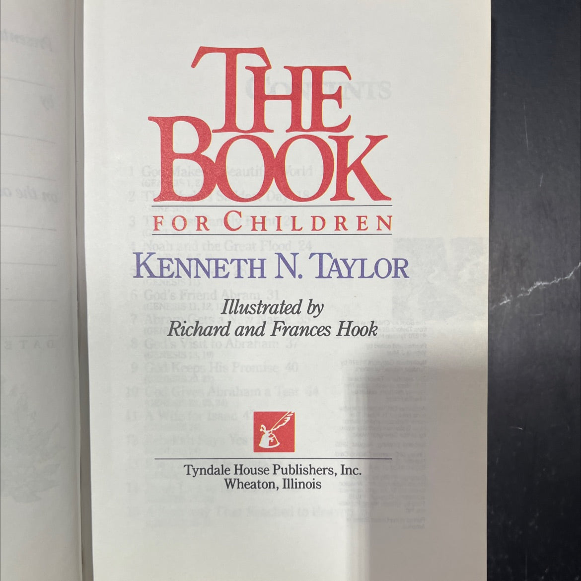 go make beautiful things for children book, by kenneth n. taylor, 1985 Hardcover image 2