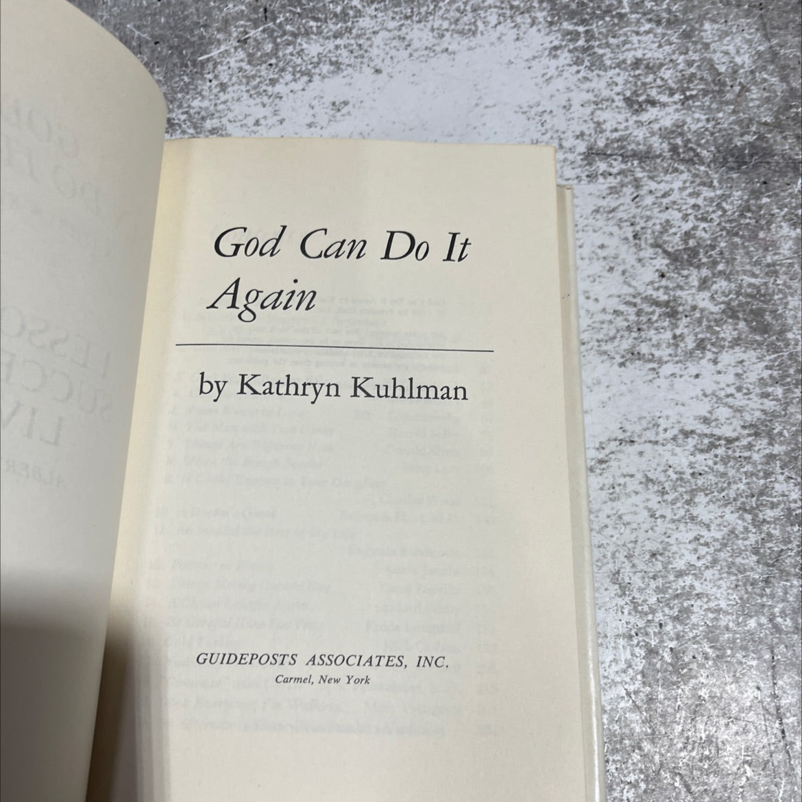 god can do it again book, by kathryn kuhlman, 1969 Hardcover image 2