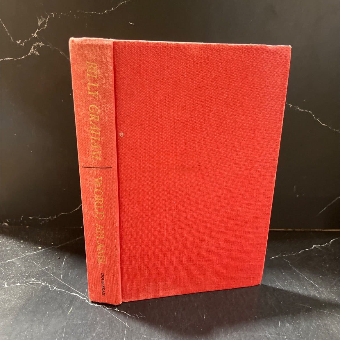 god happiness er world aflame book, by billy graham, 1965 Hardcover image 1