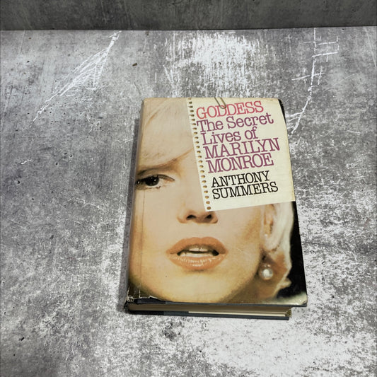 goddess the secret lives of marilyn monroe book, by anthony summers, 1985 Hardcover image 1