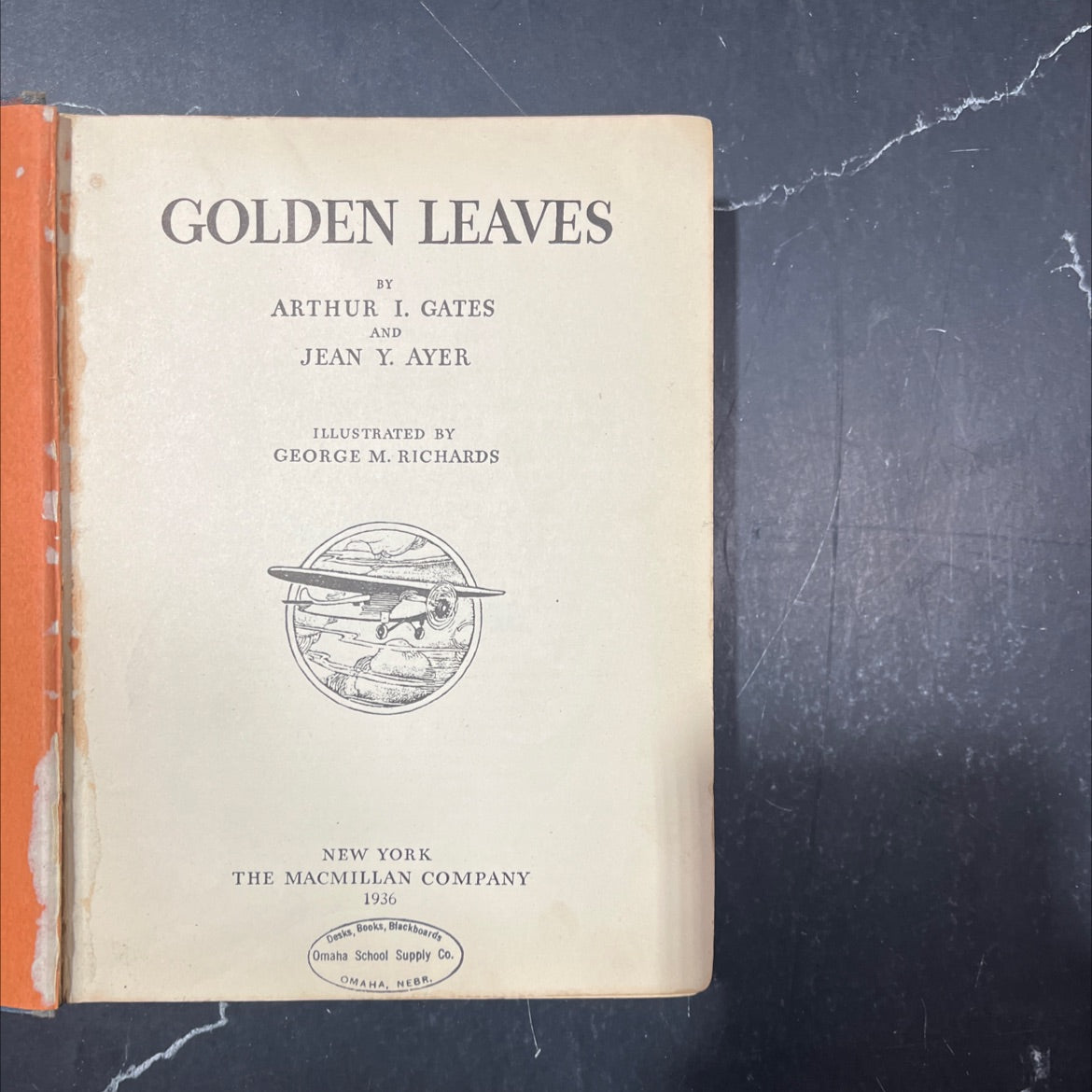golden leaves book, by arthur i. gates and jean y. ayer, 1936 Hardcover image 2