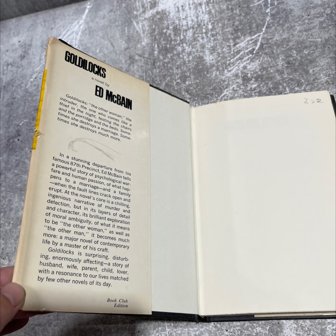 goldilocks book, by Ed McBain, 1977 Hardcover image 4