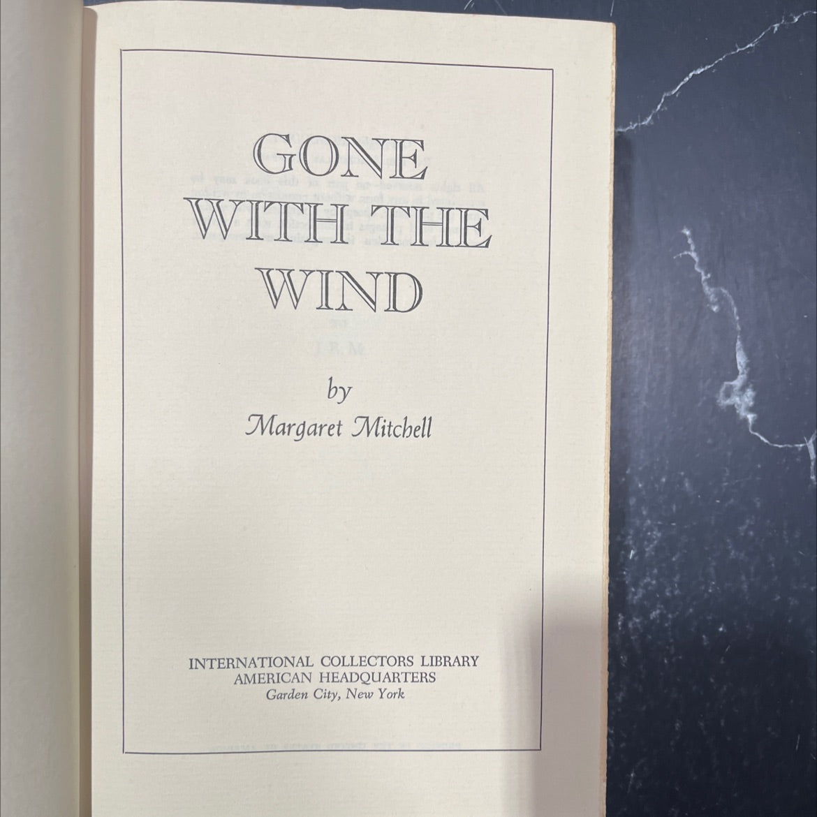 gone with the wind book, by Margaret Mitchell, 1936 Leather image 2