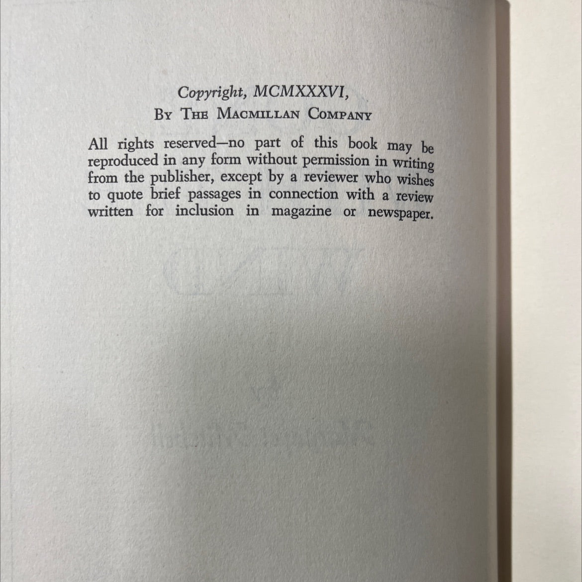 gone with the wind book, by Margaret Mitchell, 1936 Leather image 3