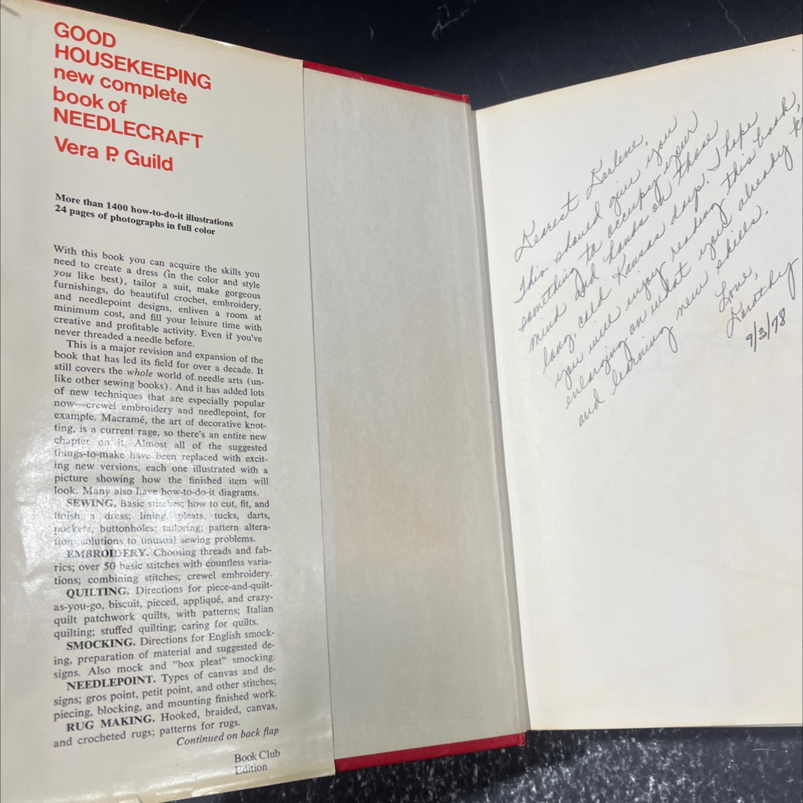 good housekeeping new complete book of needlecraft book, by vera p. guild, 1971 Hardcover image 4