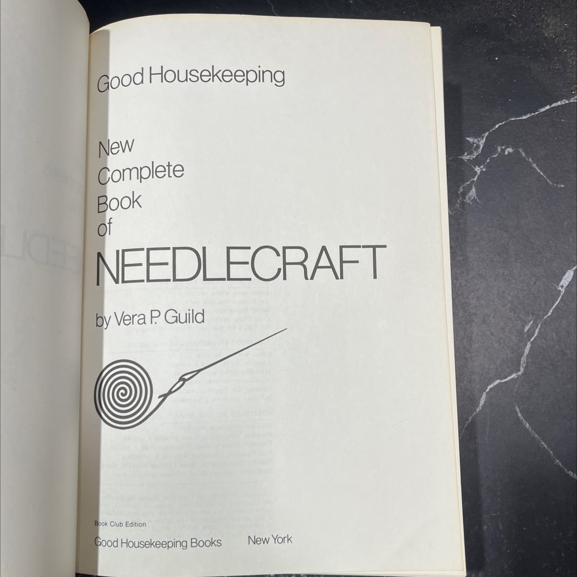 good housekeeping new complete book of needlecraft book, by vera p. guild, 1971 Hardcover image 2