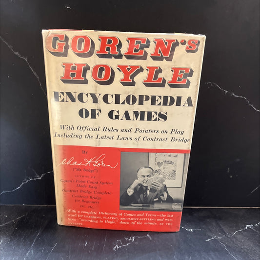 goren's hoyle will ever be encyclopedia of games book, by c. h. goren, 1961 Hardcover image 1