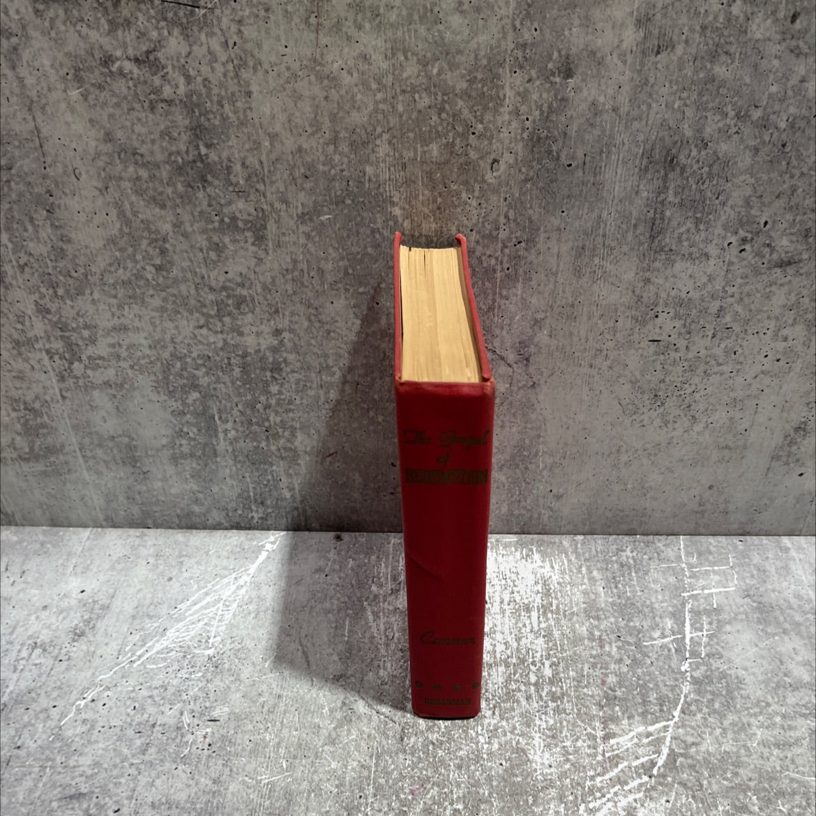 gospel of redemption book, by walter t. conner, 1955 Hardcover image 4