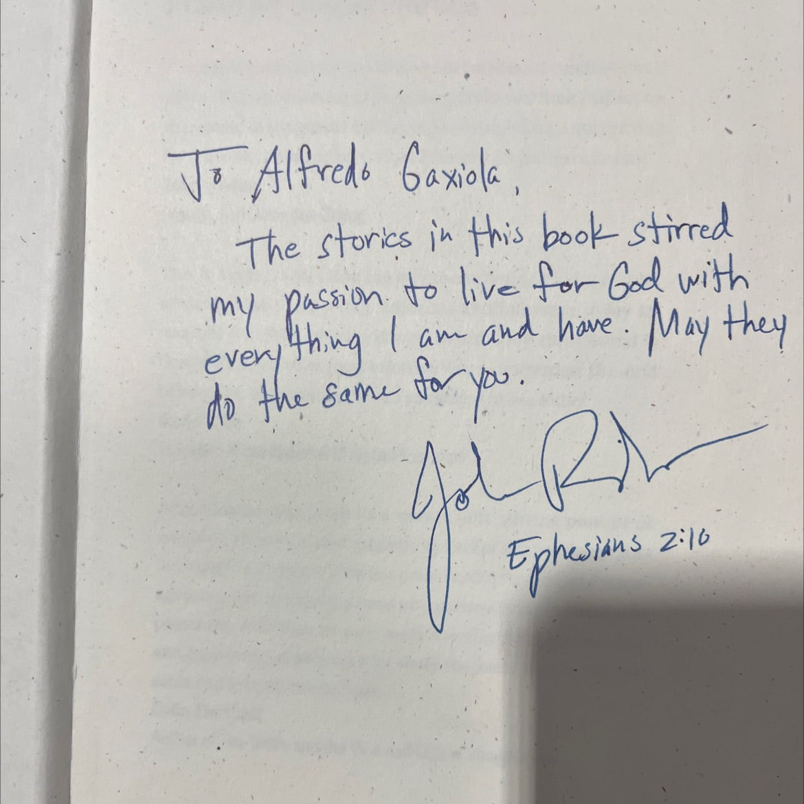 SIGNED gospel patrons people whose generosity changed the world book, by John Rinehart, 2013 Hardcover image 4