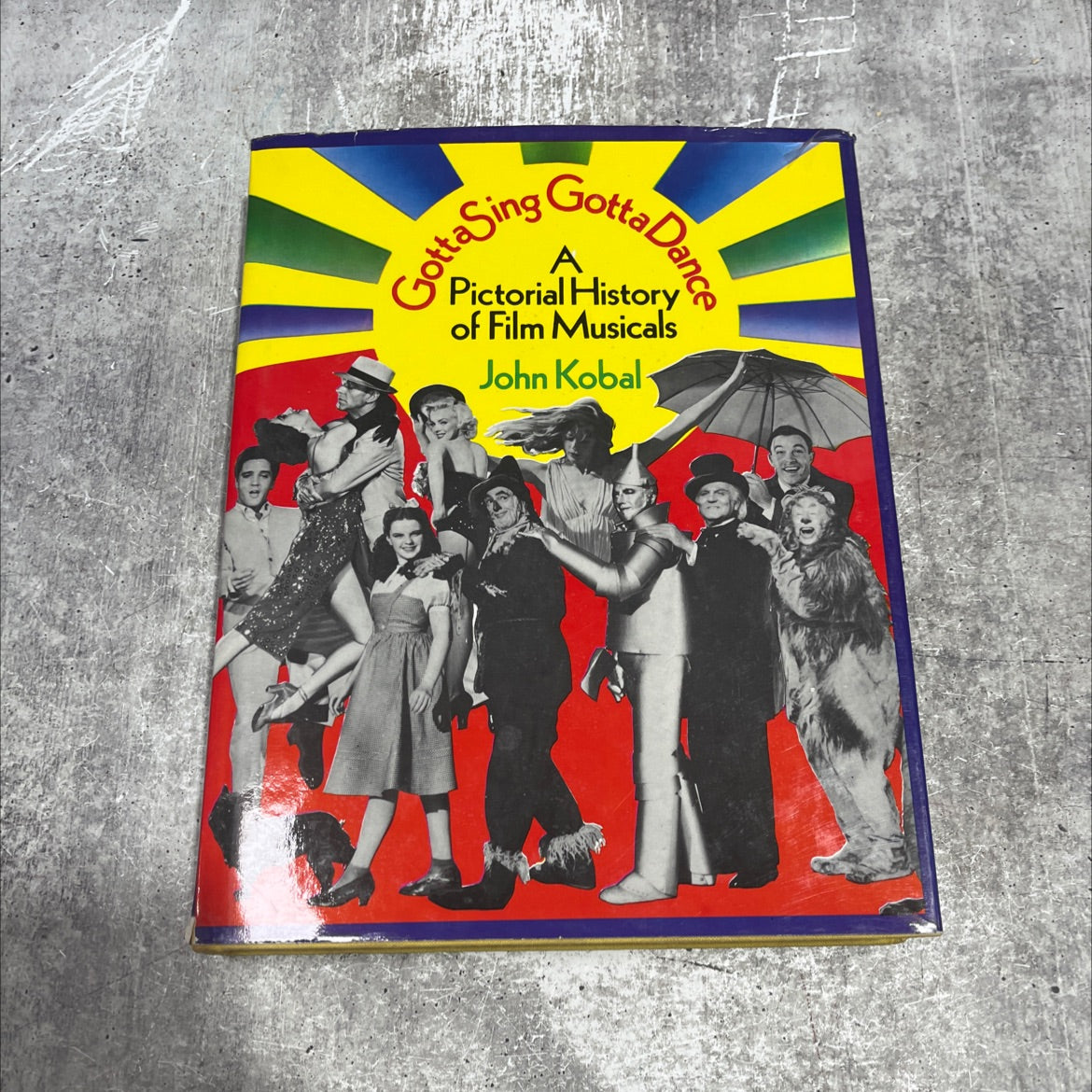 gottaging cotta dance pictorial history of film musicals book, by john kobal, 1972 Hardcover image 1