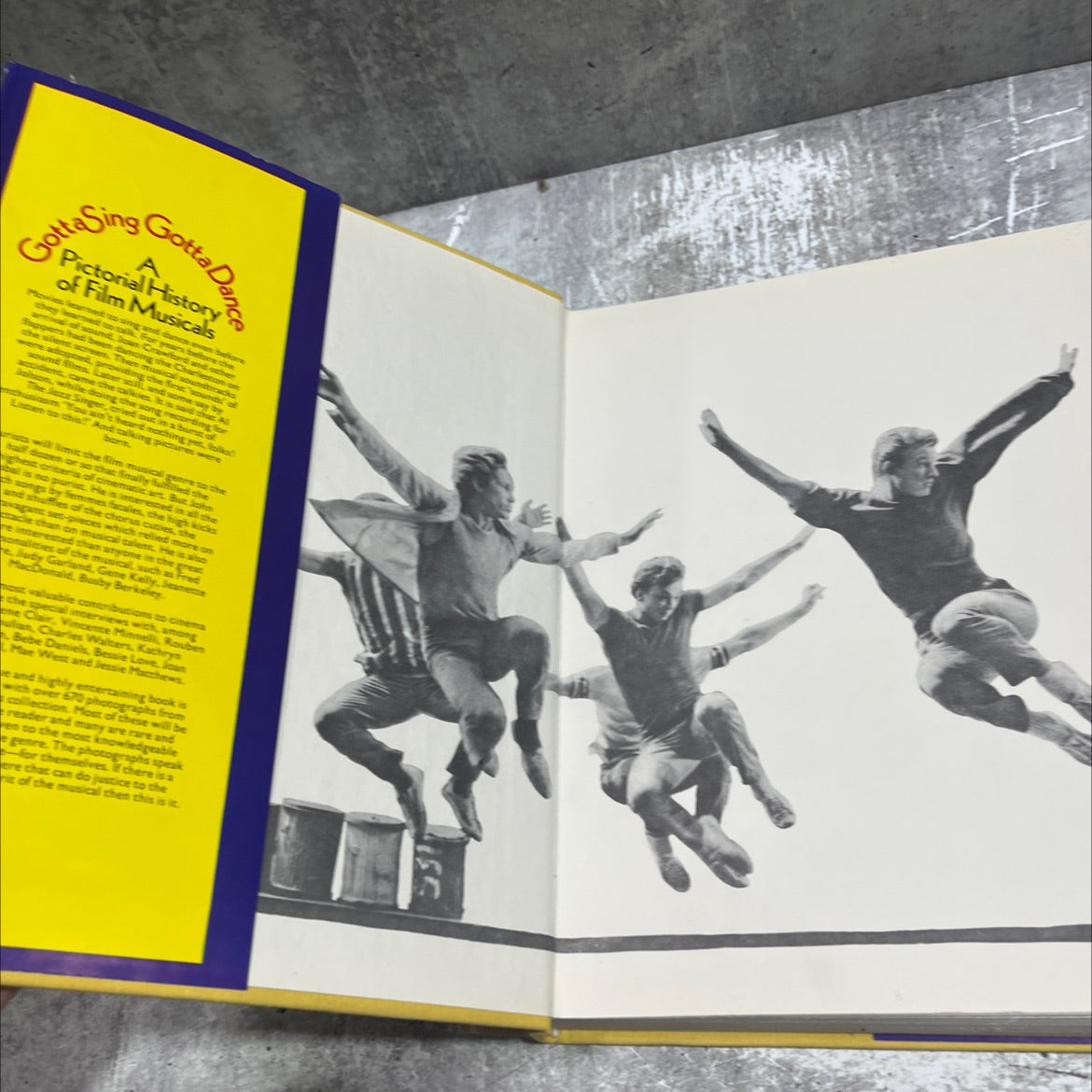 gottaging cotta dance pictorial history of film musicals book, by john kobal, 1972 Hardcover image 4
