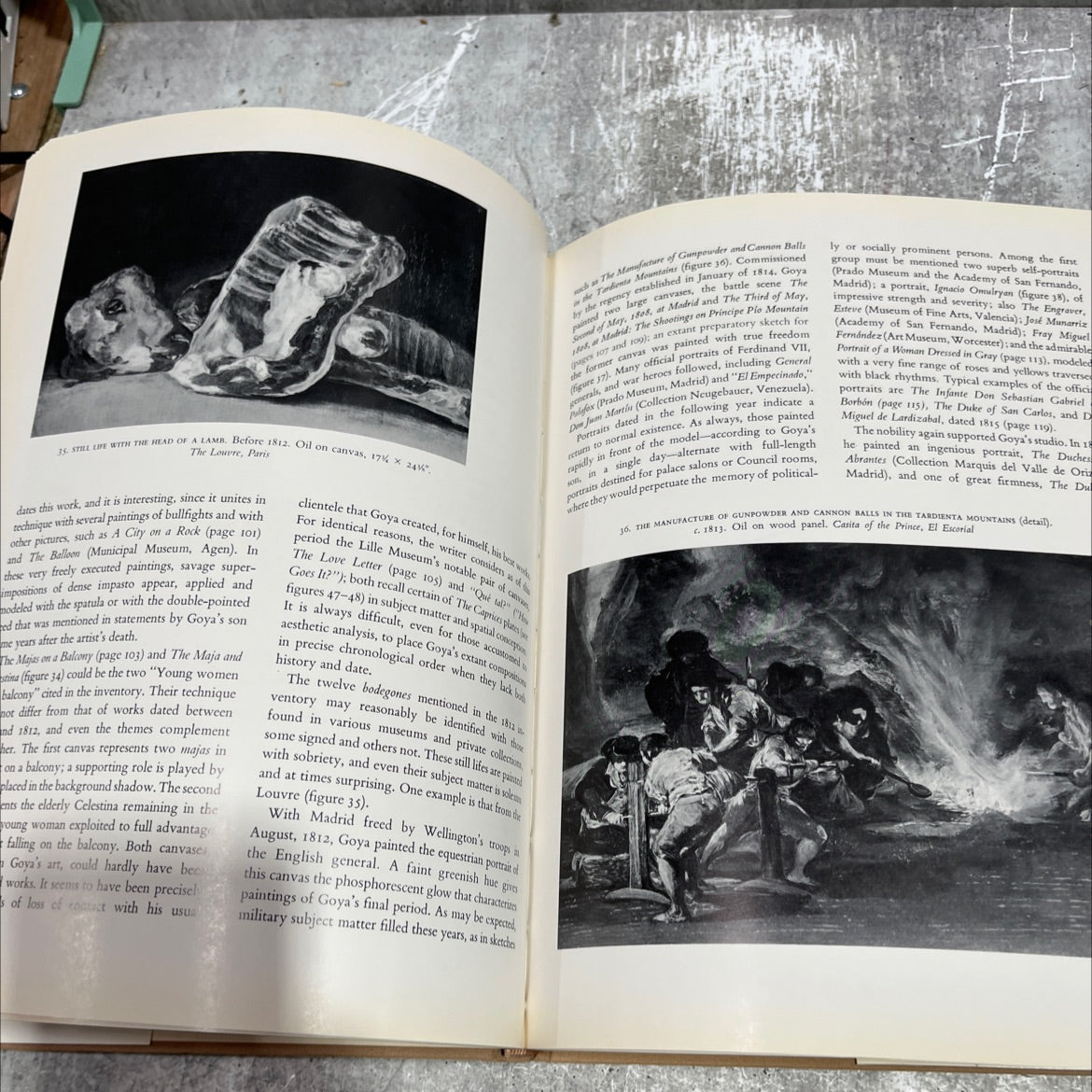 goya book, by josé gudiol, 1985 Hardcover image 4