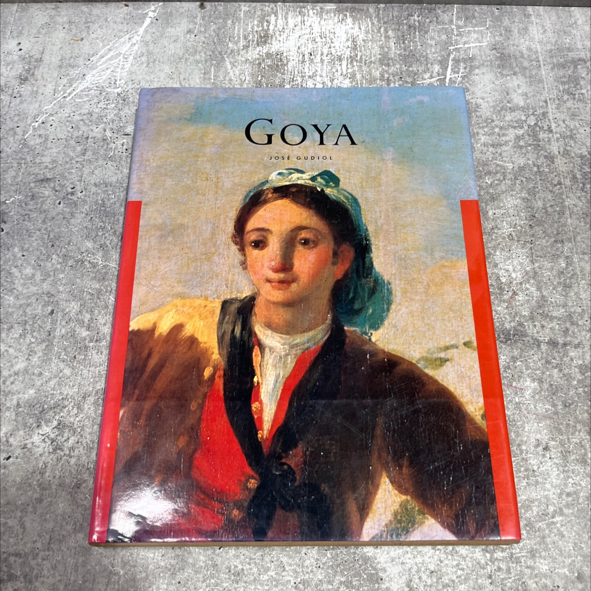 goya book, by josé gudiol, 1985 Hardcover image 1