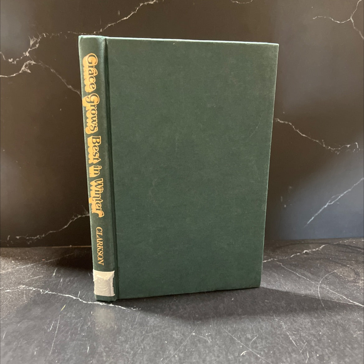 grace grows best in winter book, by Margaret Clarkson, 1985 Hardcover image 1