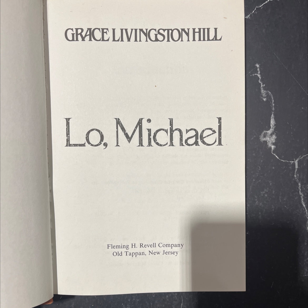 grace livingston hill book, by grace livingston hill, 1984 Hardcover image 2