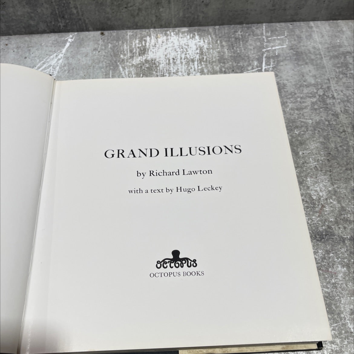 grand illusions book, by richard lawton, 1974 Hardcover image 2