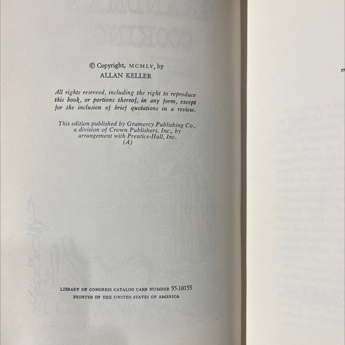 grandma's cooking book, by allan keller, 1955 Hardcover image 3