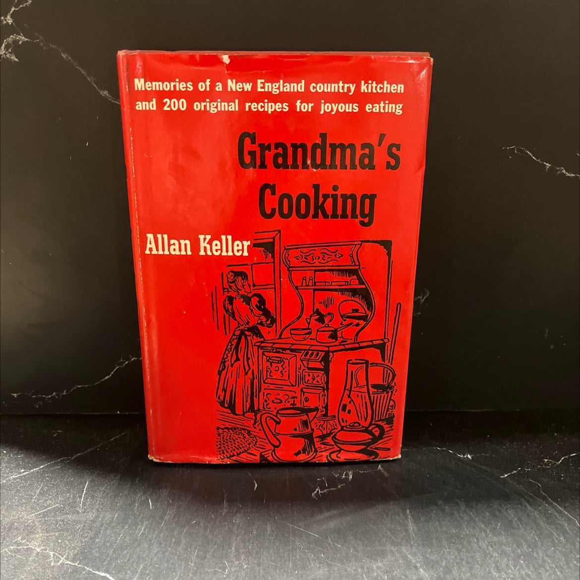 grandma's cooking book, by allan keller, 1955 Hardcover image 1