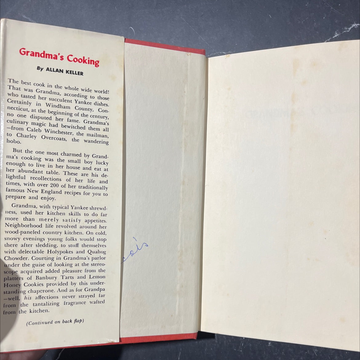 grandma's cooking book, by allan keller, 1955 Hardcover image 4
