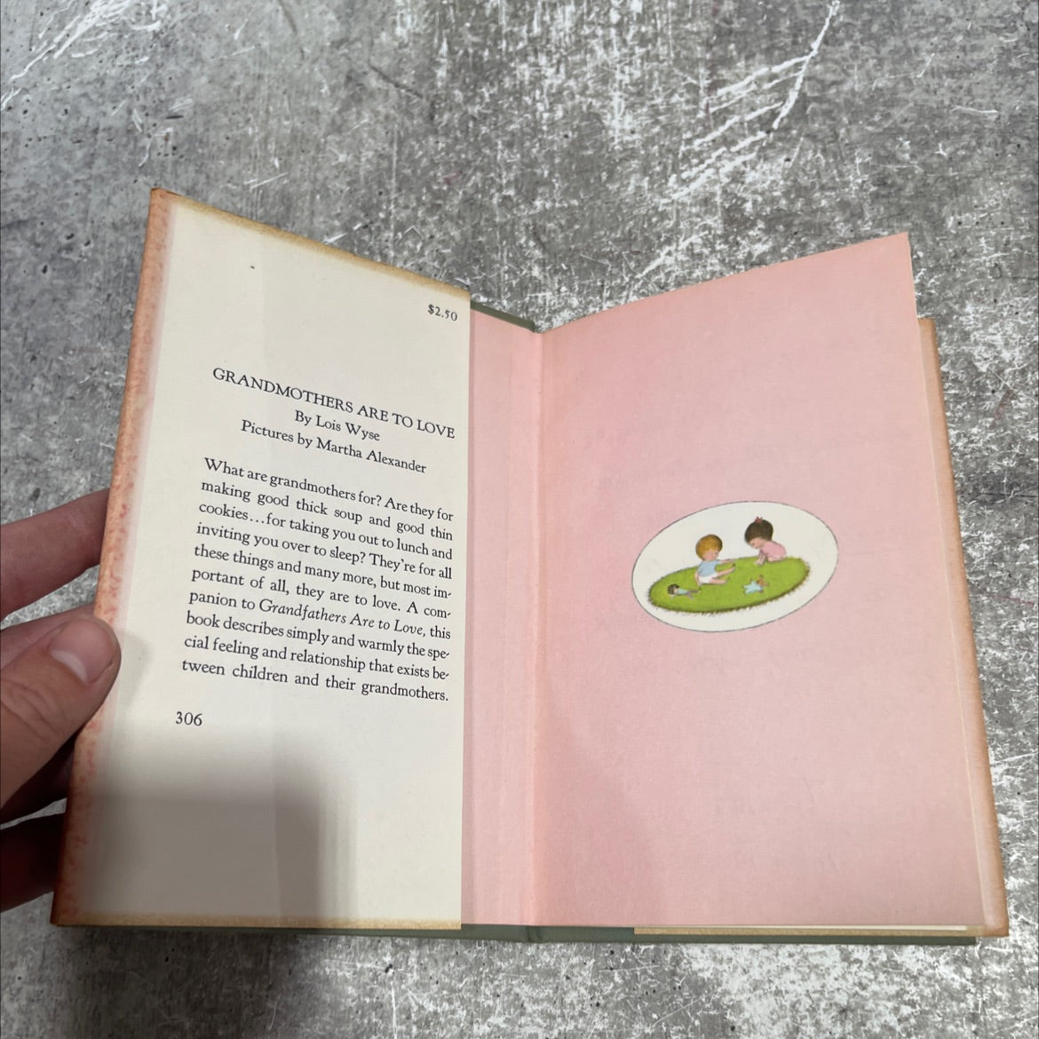 grandmothers are to love book, by Lois Wyse, 1967 Hardcover image 4