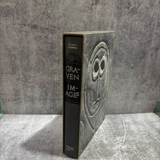 graven images new england stonecarving and its symbols, 1650-1815 book, by allan i. ludwig, 1966 Hardcover image 1